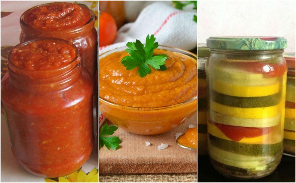 кабачки консервовані