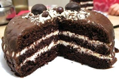 шоколадний торт на 123