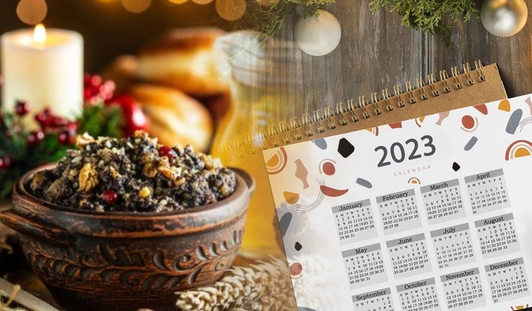 календар Різдвяного посту 2023