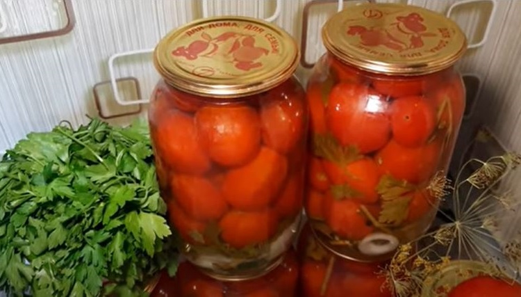 помідори мариновані