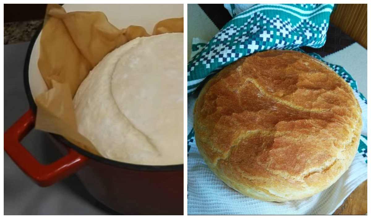 хліб із банячка каструлі