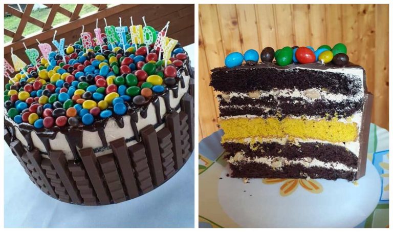 Торт "Обірванець" з дуже цікавими коржами - Simya