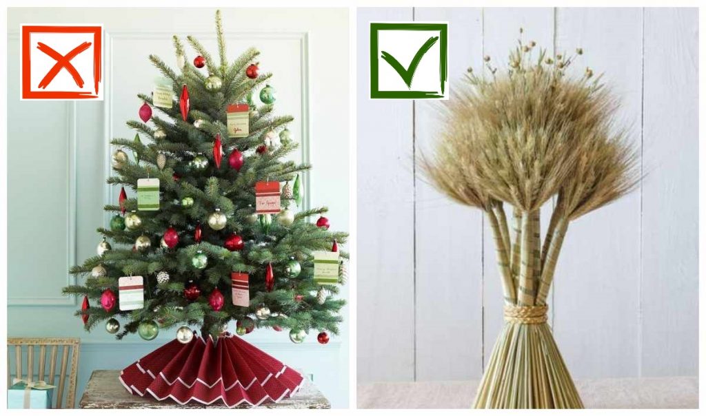 ялинка і дідух