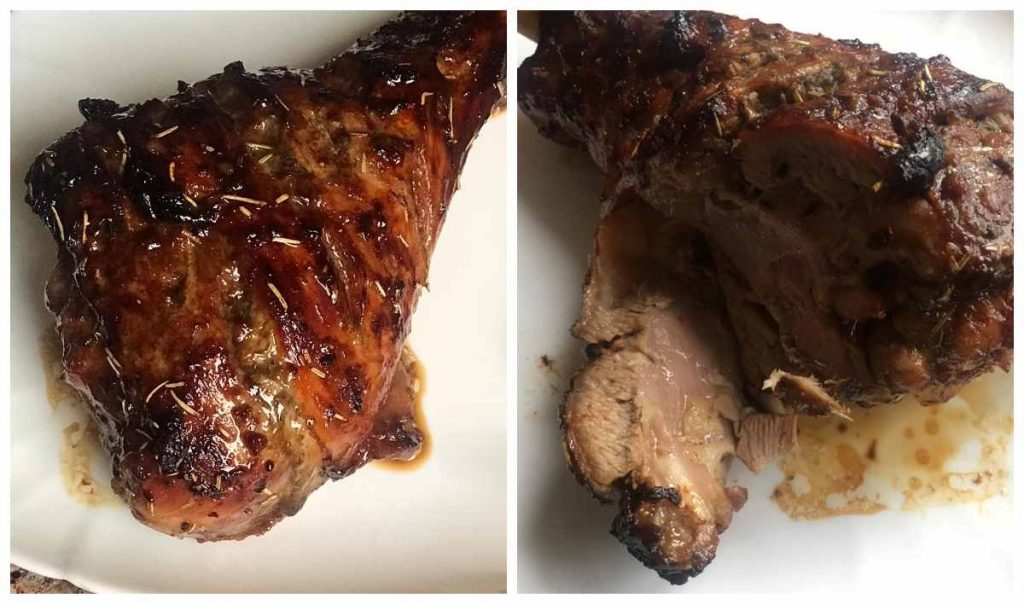 запечена індича гомілка