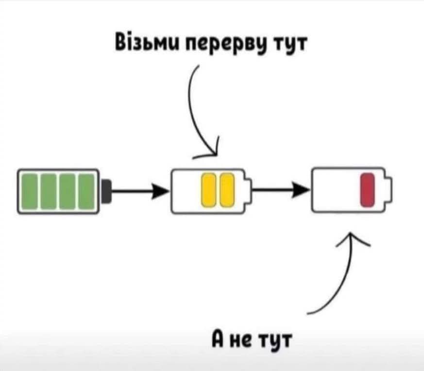 Своєчасно заряджайте внутрішню батарейку