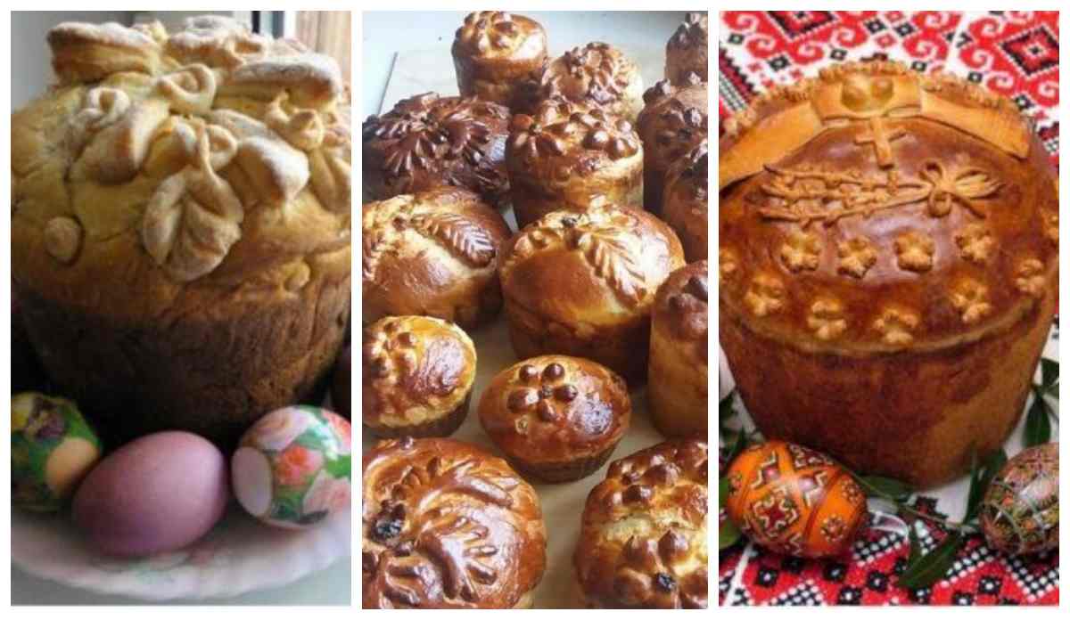 як прикрасити паску тістом