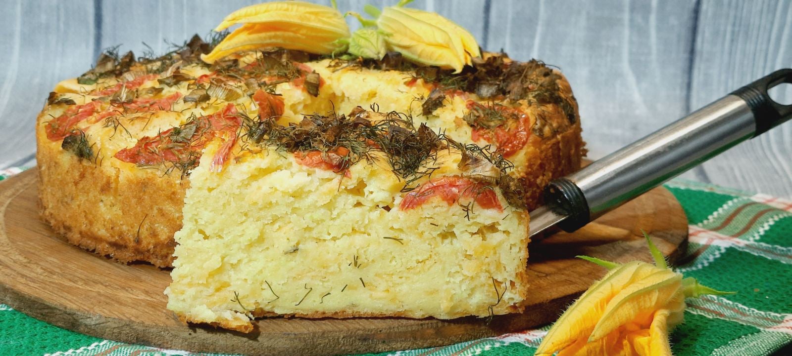 кабачковий пиріг