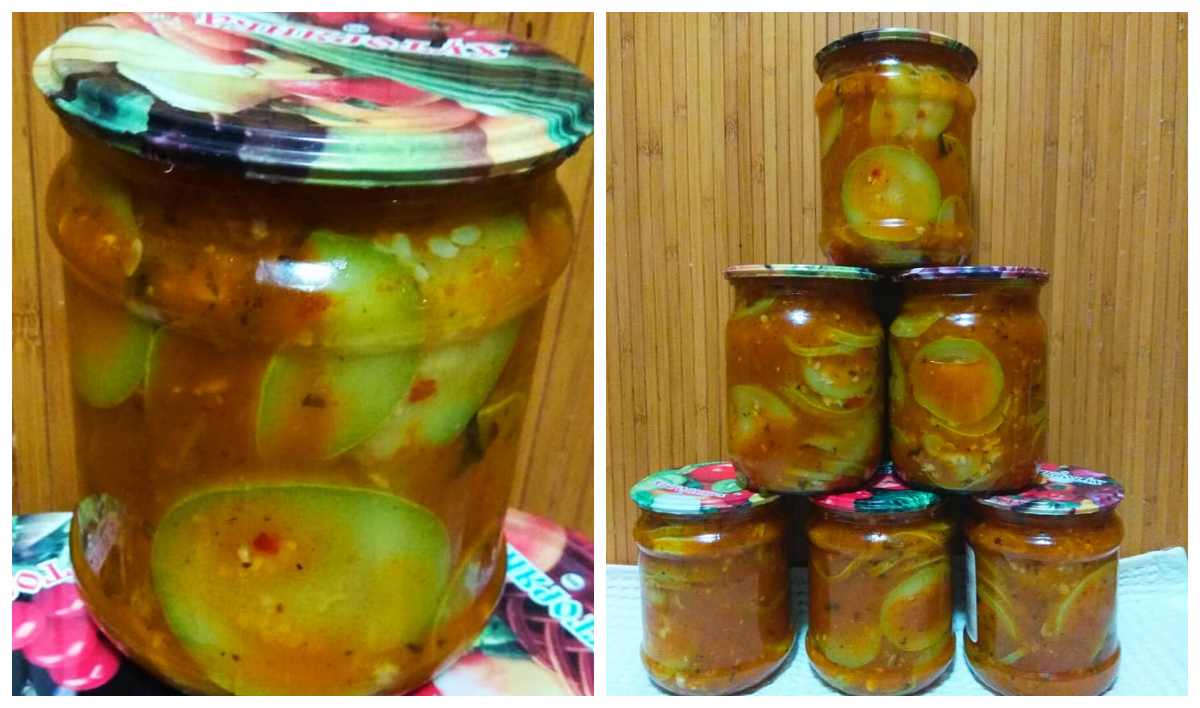 кабачки із сацебелі
