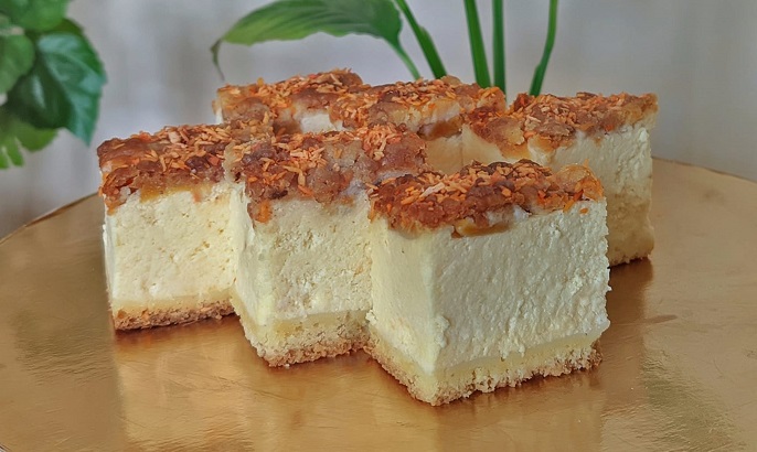 Персиковий сирник
