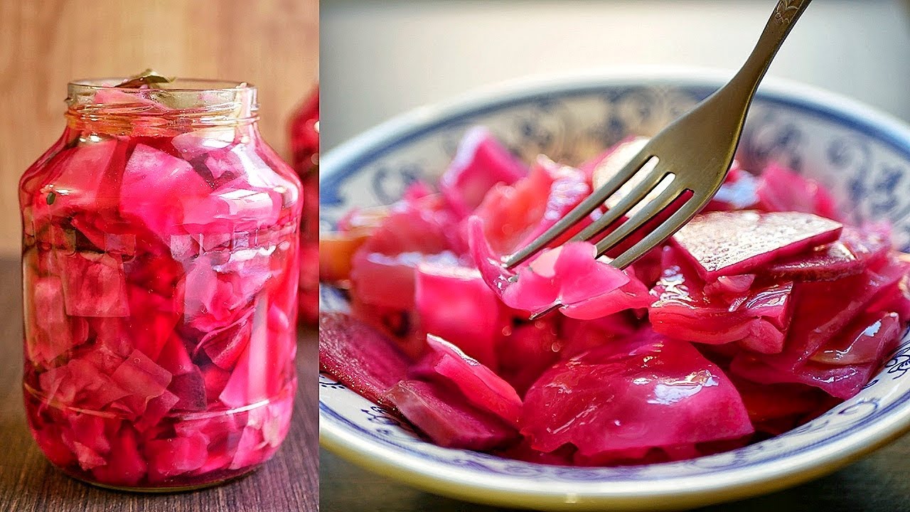 капуста з буряком