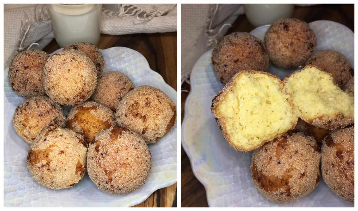 сирні пончики