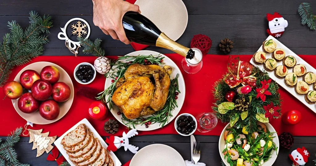 Новорічний стіл