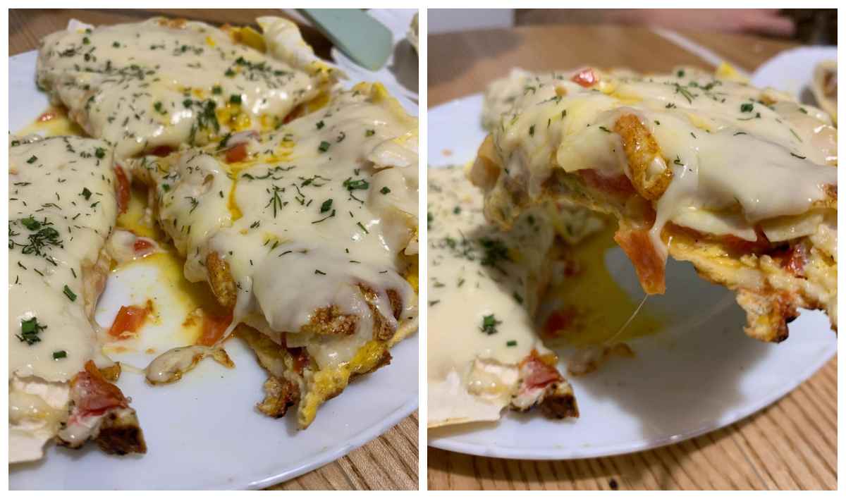 яєчня в лаваші