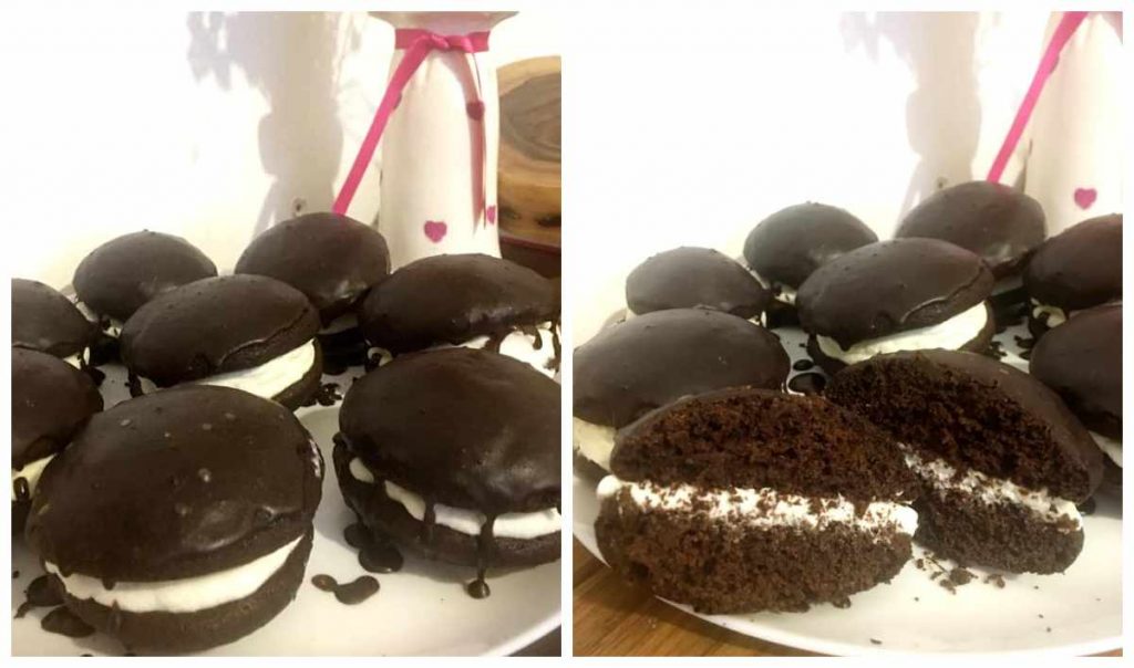 шоколадні тістечка Вупі Пай