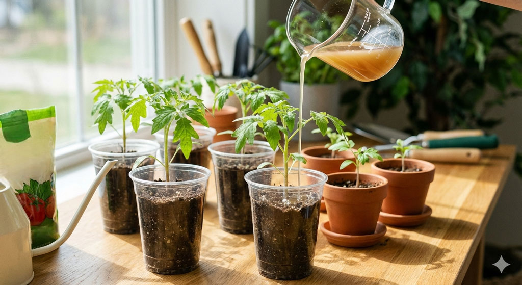 Підживлення помідорів