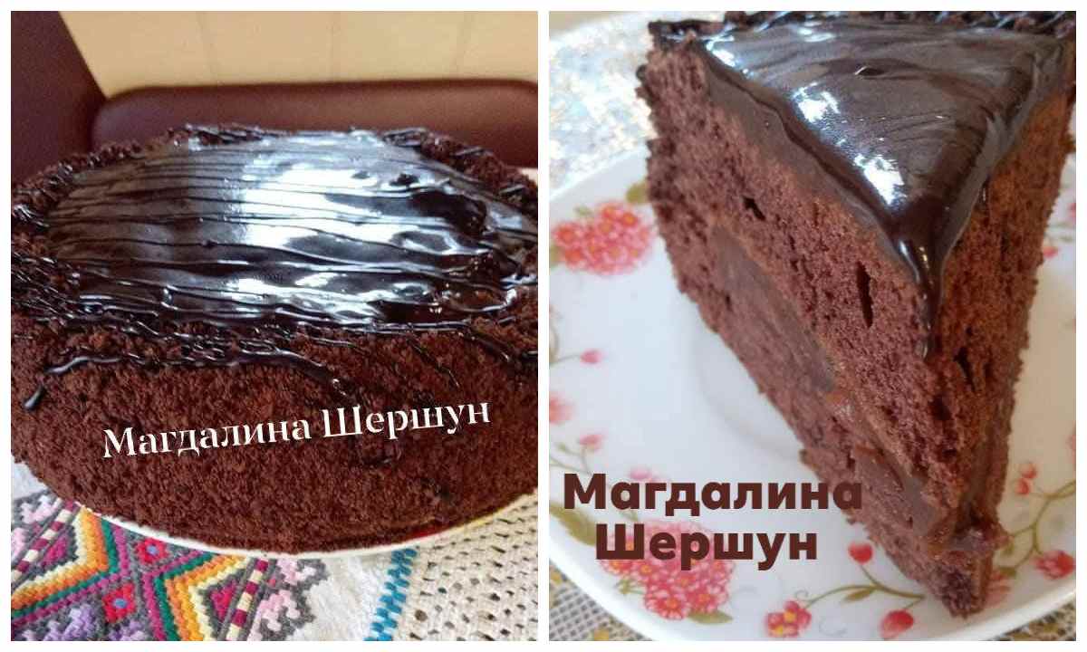 пісний торт "Прага"