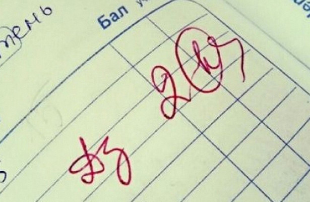 Погані оцінки у школі