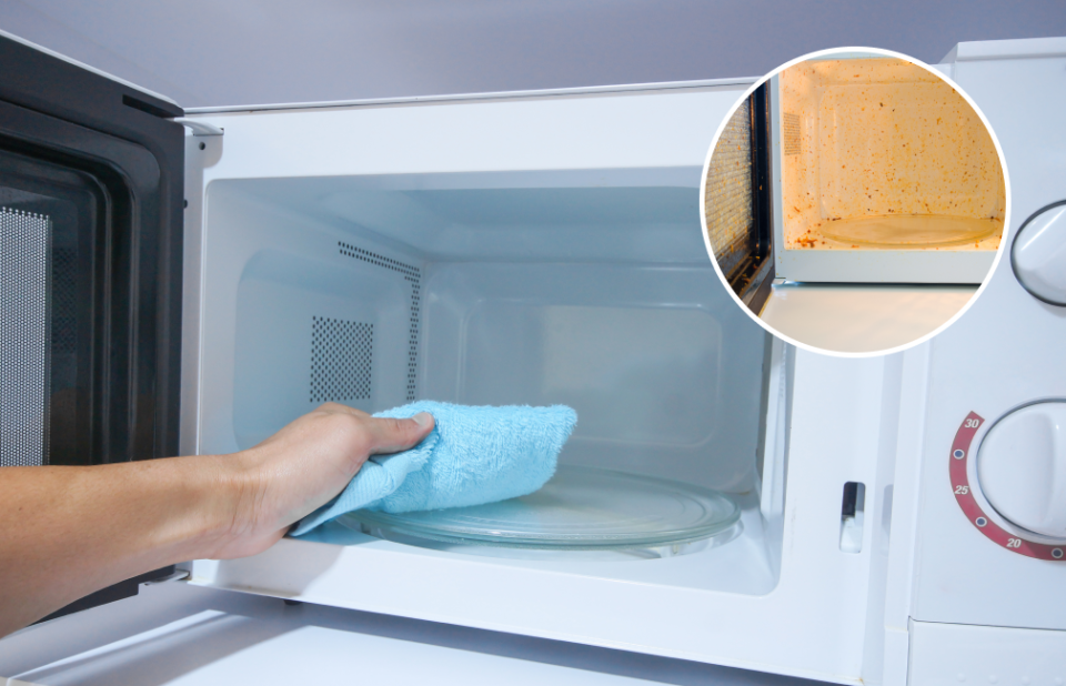Як помити мікрохвильовку