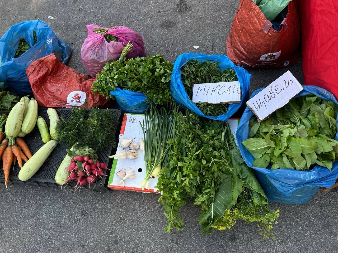 продукти на ринку