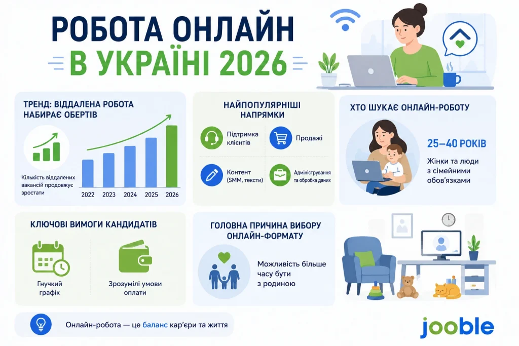 Робота онлайн